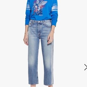 Mother Denim Silver Striped Jean - size 25